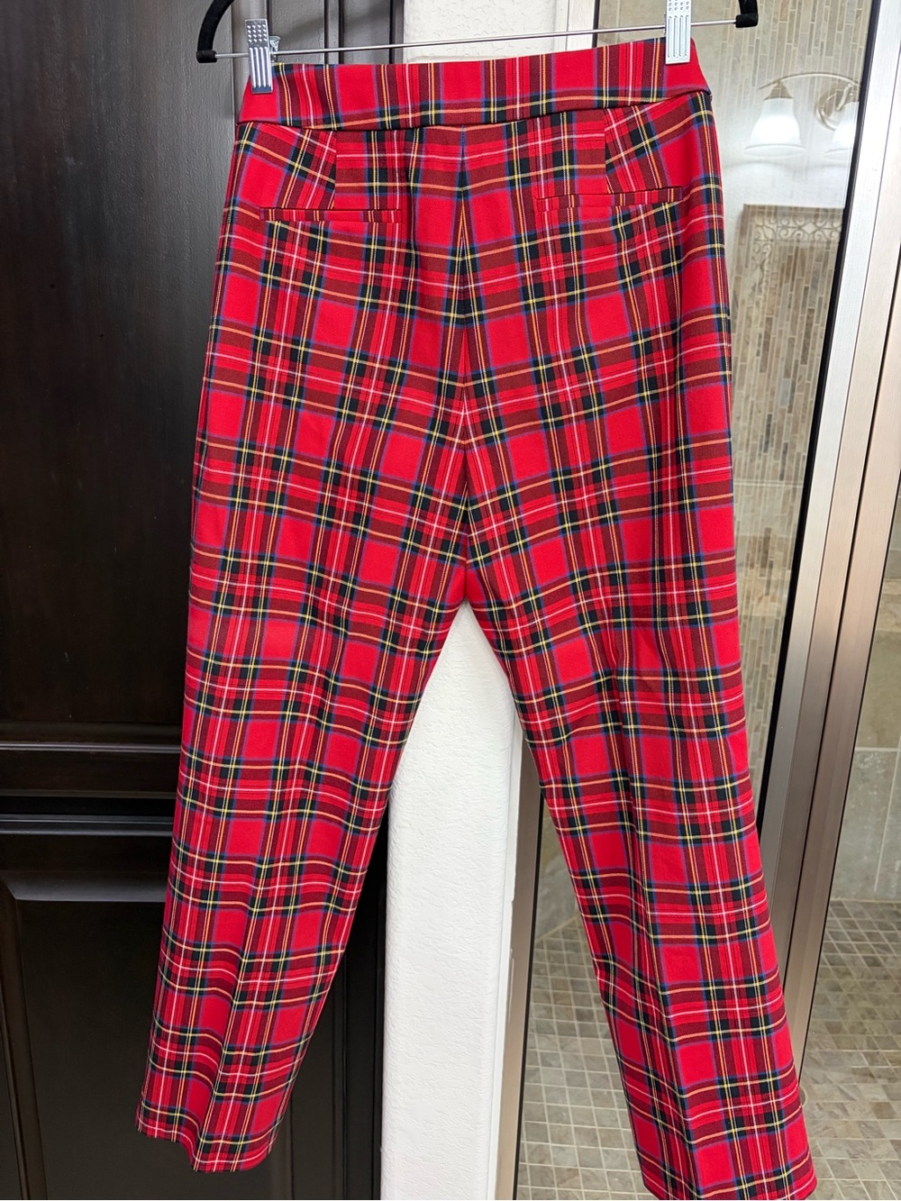 J. Crew Red Tartan Plaid Women’s Pants